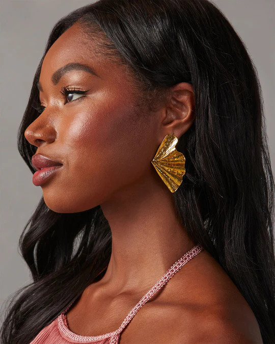 Opulence Leaf Earrings | VICI