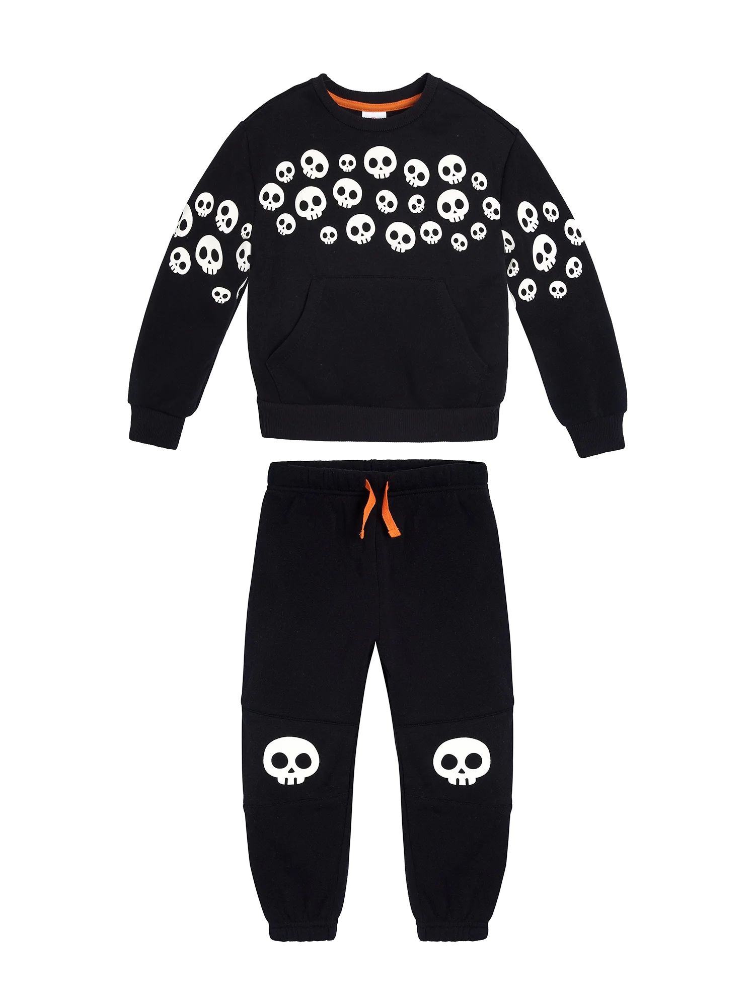 Wonder Nation Toddler Boy Halloween Sweat Set, Sizes 2T-5T | Walmart (US)