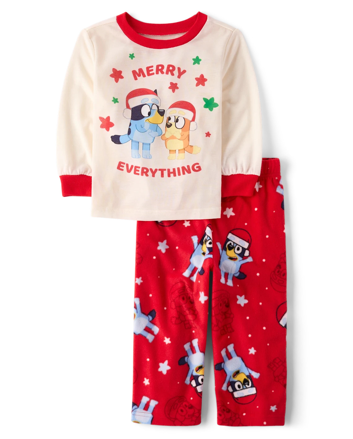 Baby And Toddler Matching Family Bluey™ Merry Everything Pajamas - multi | The Children's Place