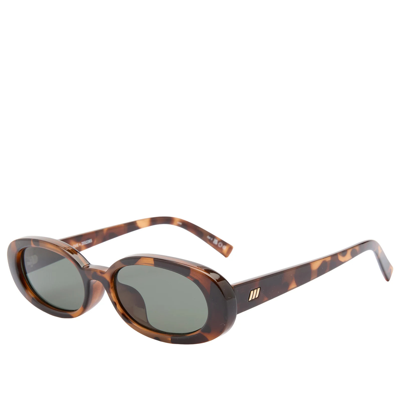 Le Specs Outta Love + Sunglasses Tort/Green Mono | END. Clothing