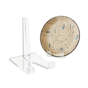 Deluxe Acrylic Plate Stands | The Container Store