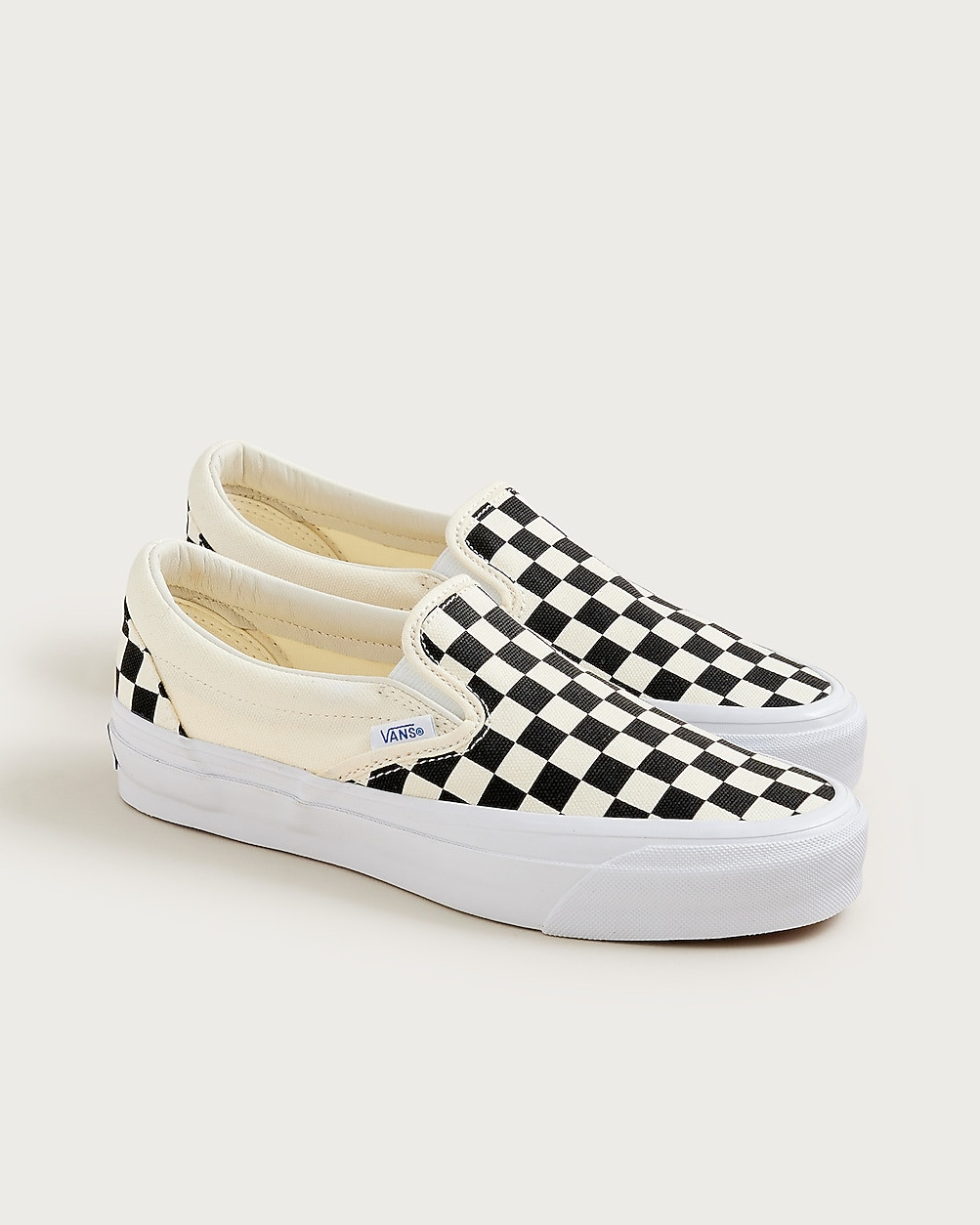 Vans® Premium Authentic sneakers in checkerboard canvas | J. Crew US