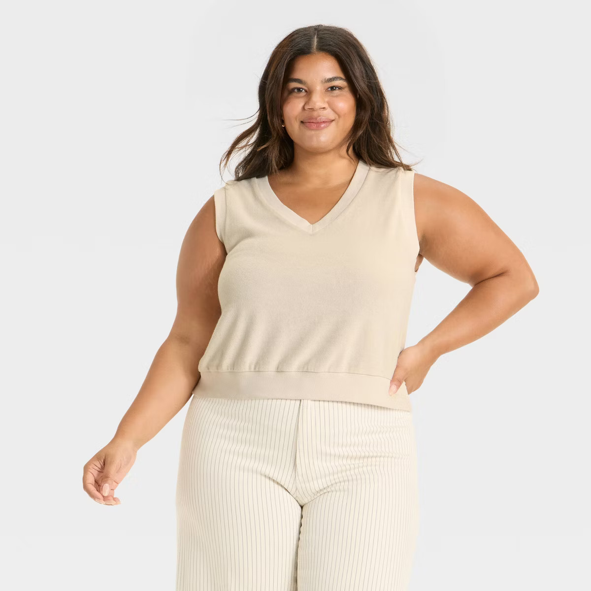 Women's Leisure Studio Loop Terry Tank Top - Universal Thread™ | Target