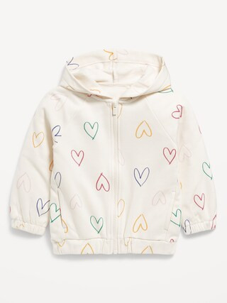 Printed Zip Hoodie for Toddler Girls | Old Navy (US)
