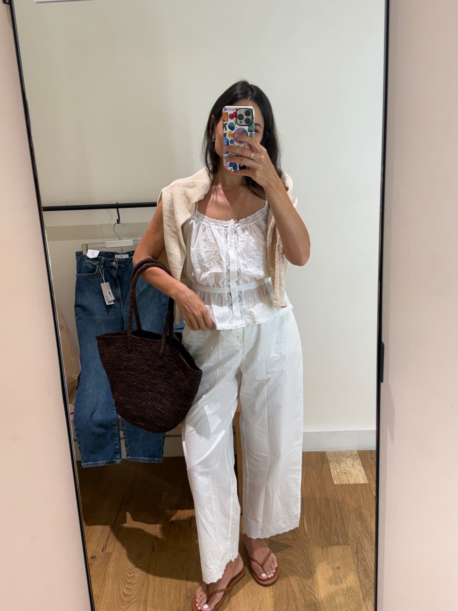 Ootn 🤍 Obsessed with these pj pants, size Medium (my usual size).

#LTKSeasonal #LTKootd #LTKgrwm