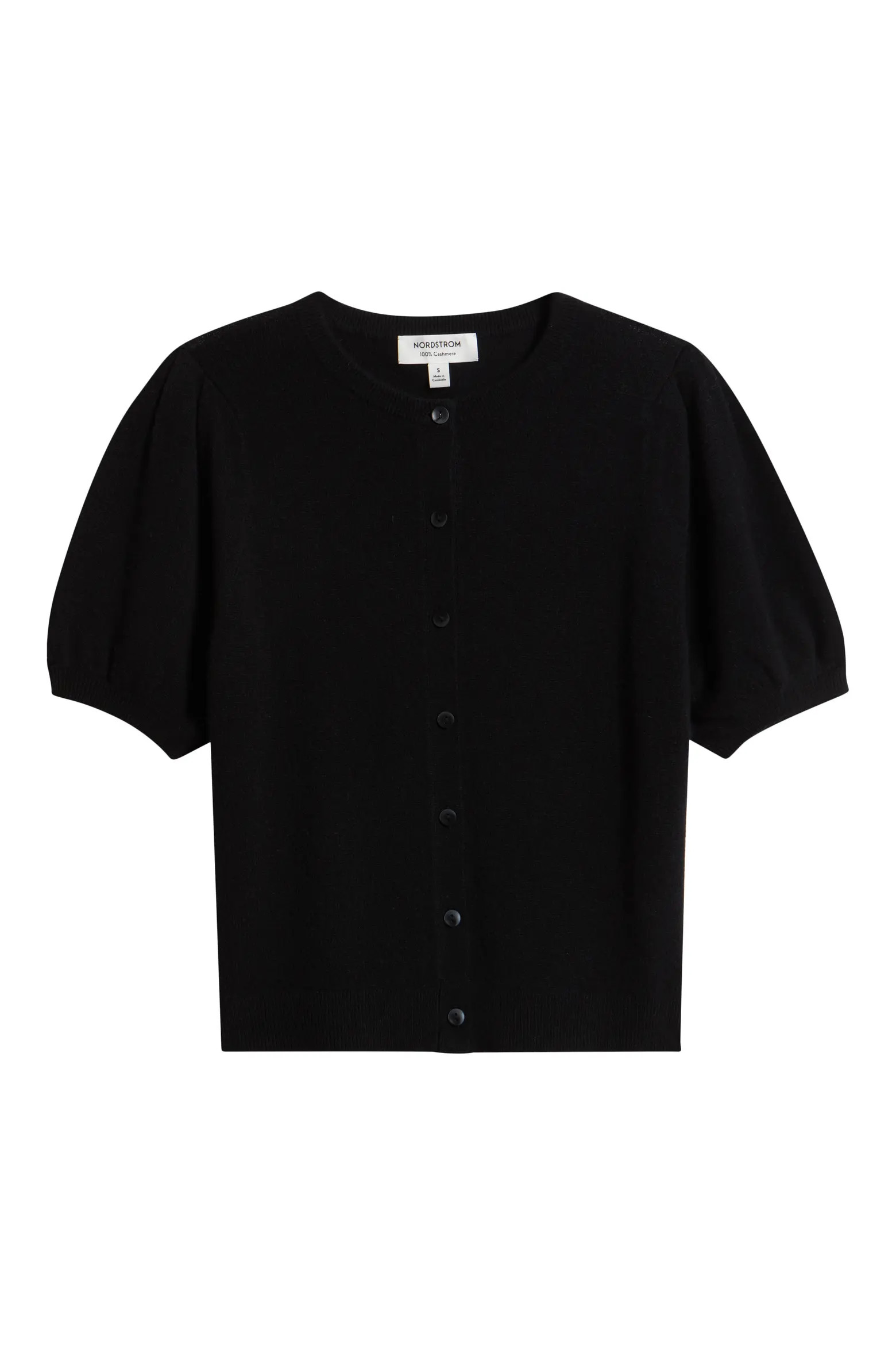 Puff Sleeve Cashmere Cardigan (Women) | Nordstrom | Nordstrom