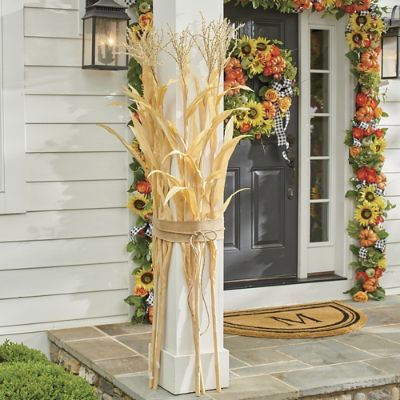 Corn Stalk Bundle, Set of Three | Grandin Road | Grandin Road