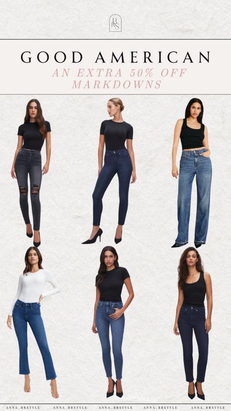 Good American sale, jeans on sale

#LTKFindsUnder50 #LTKFindsUnder100 #LTKSaleAlert
