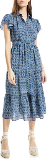 Floral Tie Front Shirtdress | Nordstrom Rack