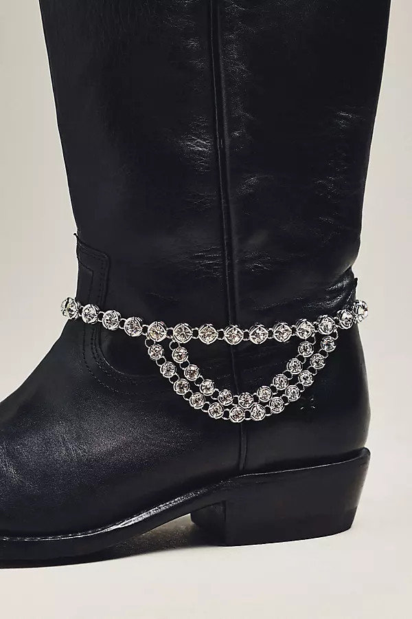 By Anthropologie Rhinestone Boot Chain | Anthropologie (US)