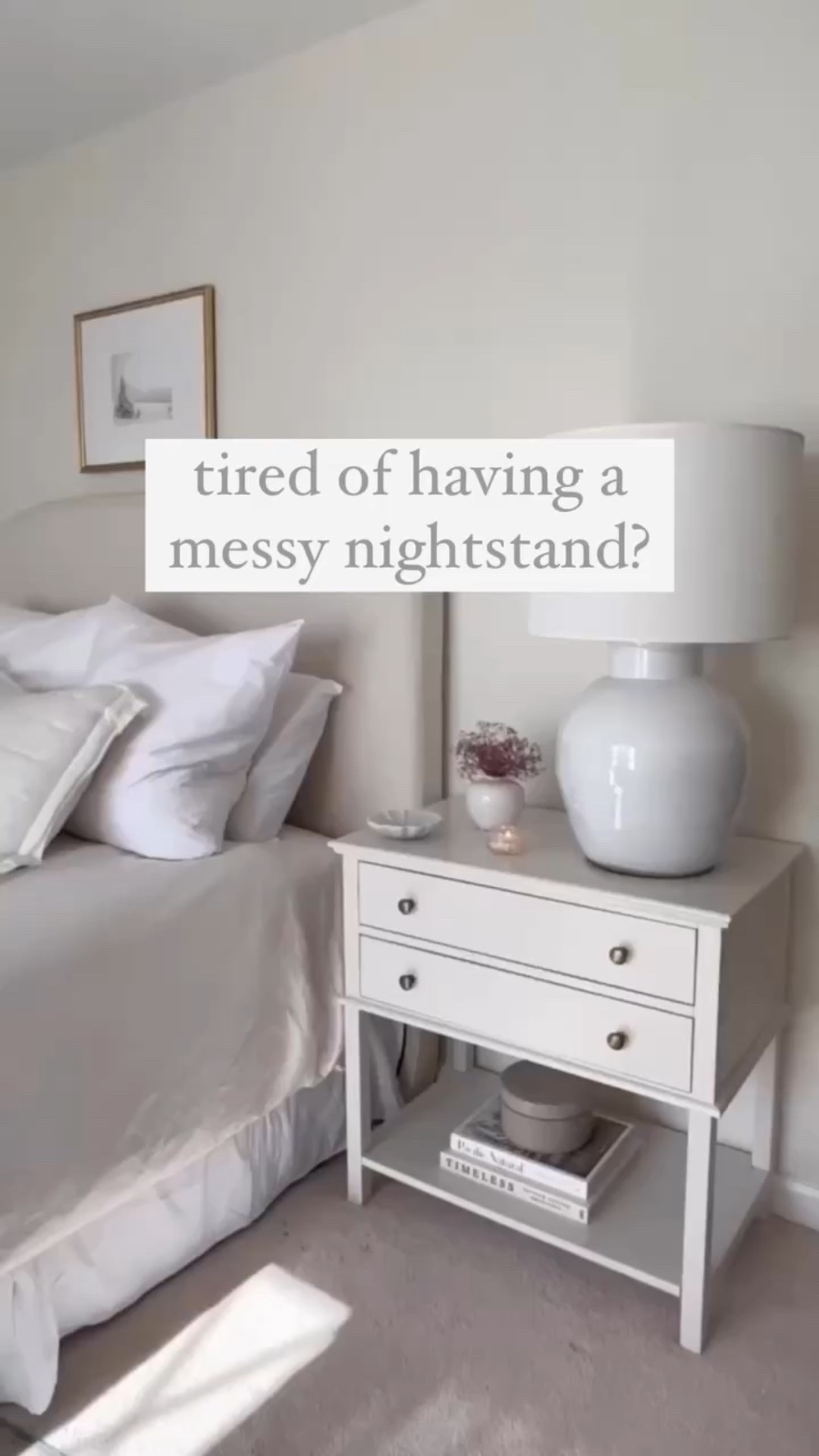 I’m the first to admit my nightstand had become a catch all. These ideas can keep you and your cords together!



#LTKFindsUnder50 #LTKStyleTip #LTKHome