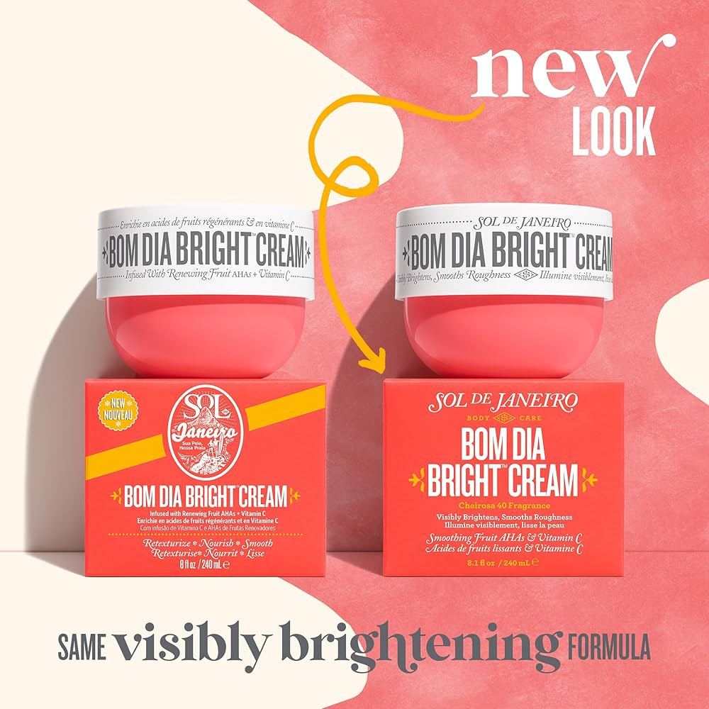 SOL DE JANEIRO Visibly Brightening and Smoothing Bom Dia AHA Body Cream | Amazon (US)