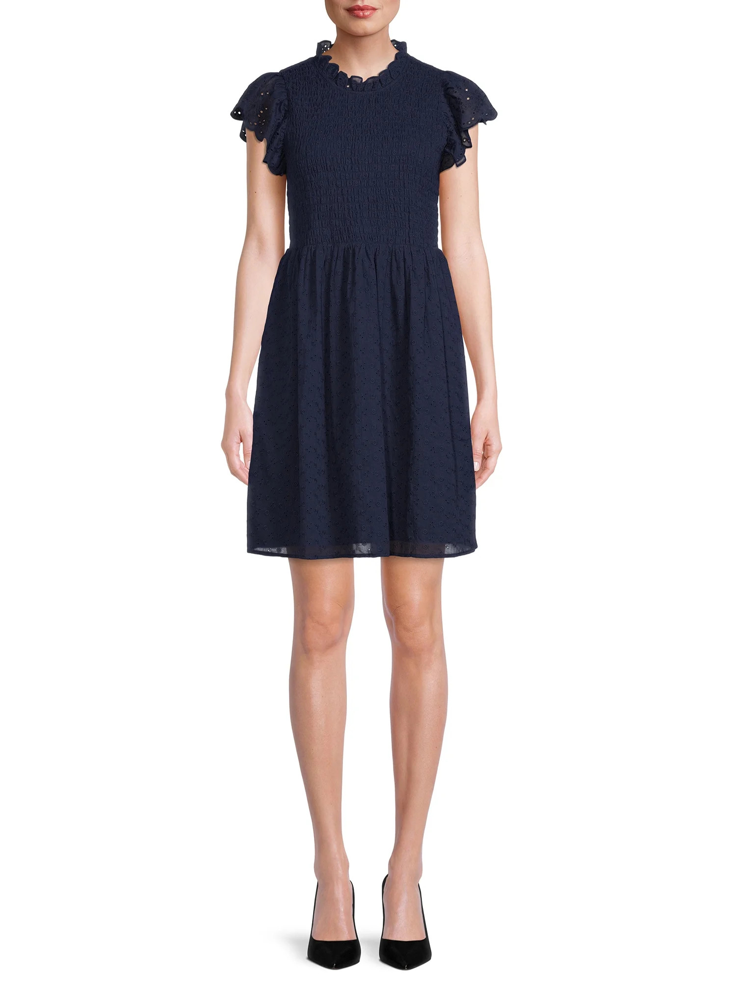 Time and Tru Women's Smocked Dress | Walmart (US)