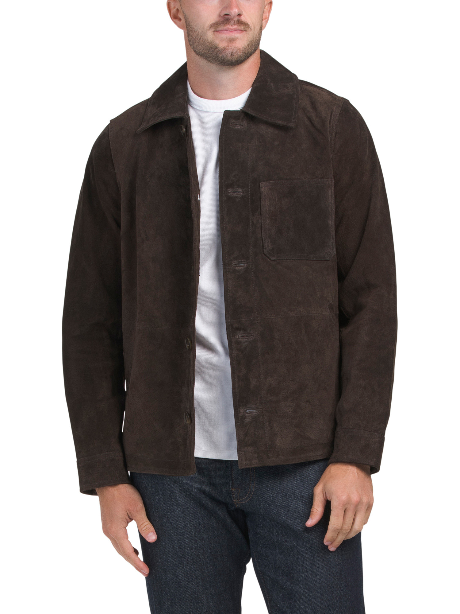 Suede Barn Jacket | TJ Maxx