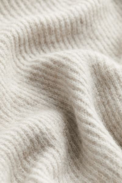 Off-the-shoulder Sweater - Light gray melange - Ladies | H&M US | H&M (US + CA)