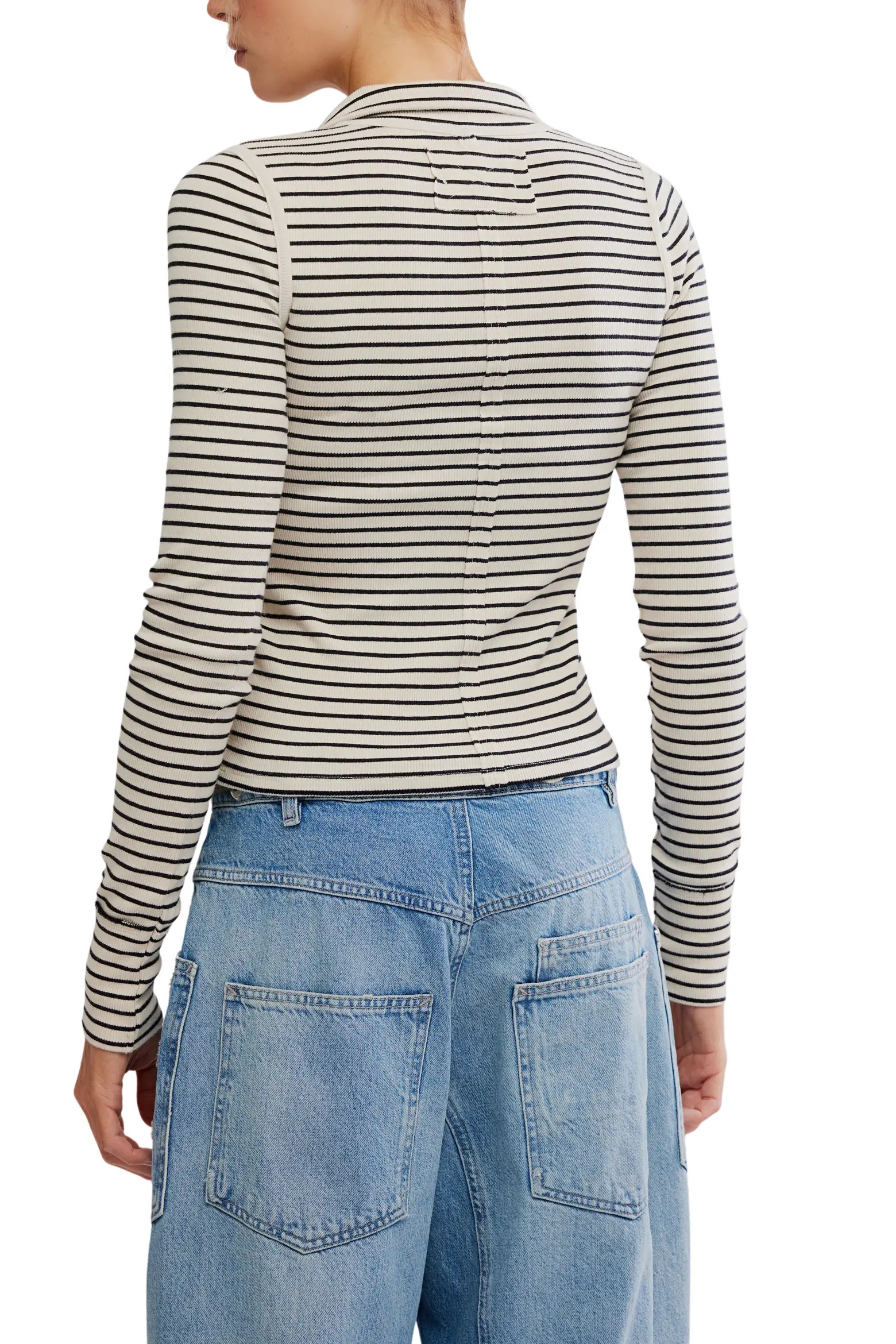 Lake Stripe Rib Henley (Women) | Nordstrom | Nordstrom