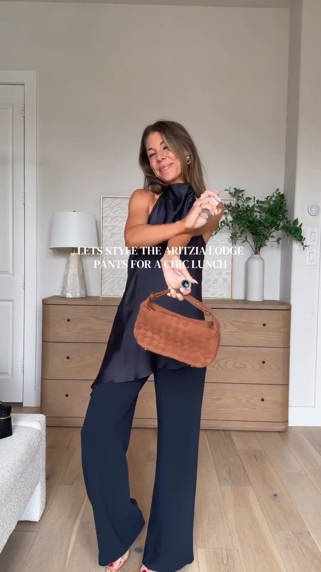 Zara asymmetrical halter top size small. Aritzia lodge pants size small. So good!!

#LTKdayinmylife #LTKgrwm #LTKSeasonal