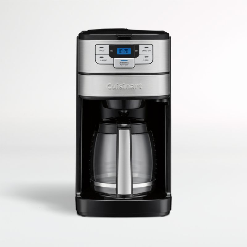 Cuisinart Automatic Grind & Brew 12-Cup Coffee Maker Machine + Reviews | Crate & Barrel | Crate & Barrel