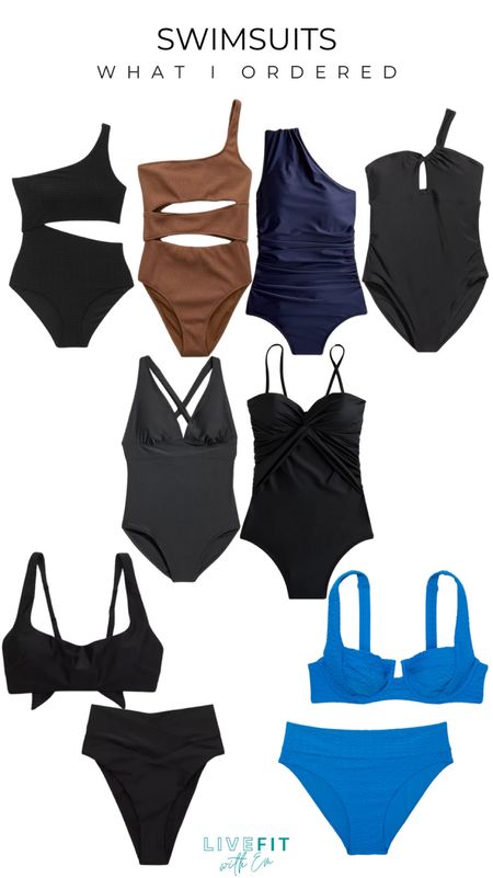 Dive into spring and summer with these sleek swimsuit picks I've just ordered! From chic cut-outs to classic one-pieces and a pop of blue for sunny days ahead, these styles are sure to turn heads at the beach or by the pool. 🌊☀️ #Swimwear #SummerReady #Beachwear #PoolsideStyle #OnePieceSwimsuit #BikiniSeason #SwimwearTrends #SummerFashion 

#LTKstyletip #LTKswim #LTKSeasonal