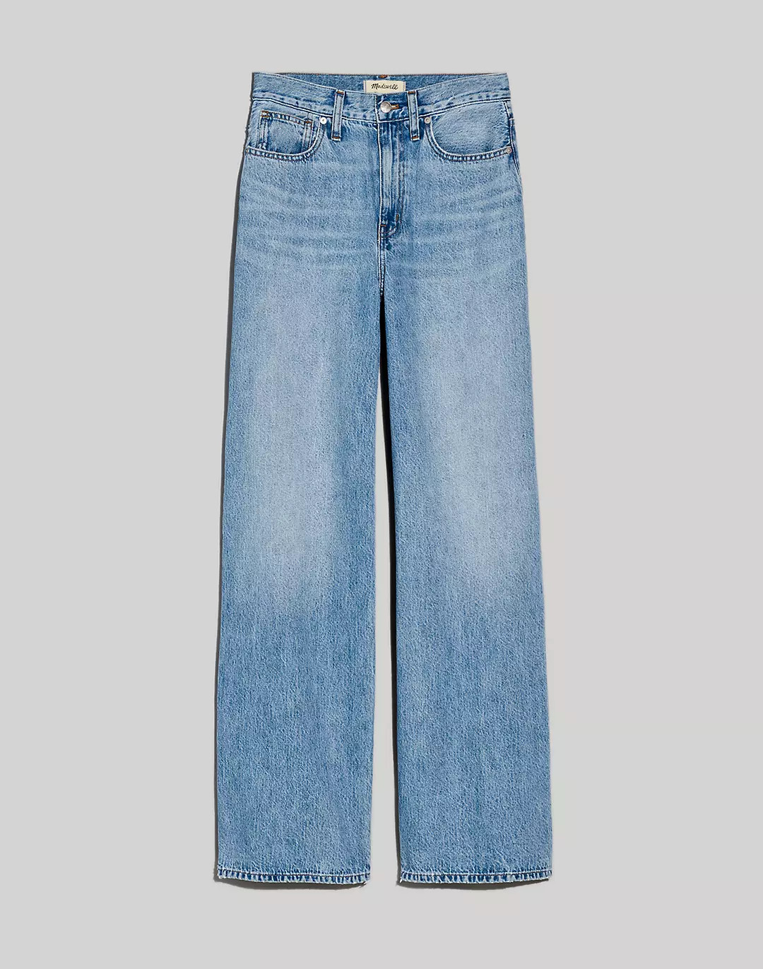 Superwide-Leg Jeans in Burleigh Wash | Madewell