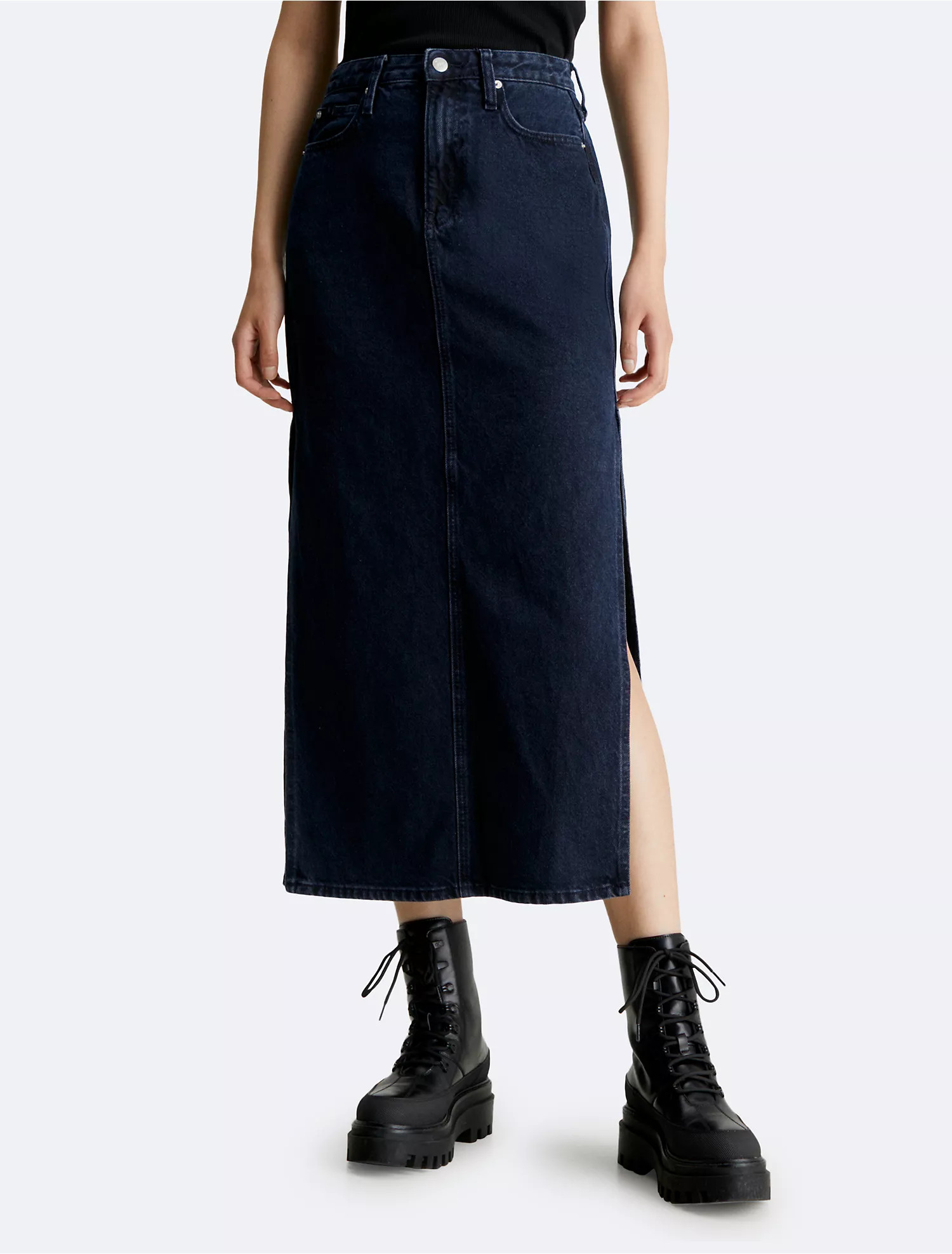 Denim Maxi Skirt | Calvin Klein | Calvin Klein (US)