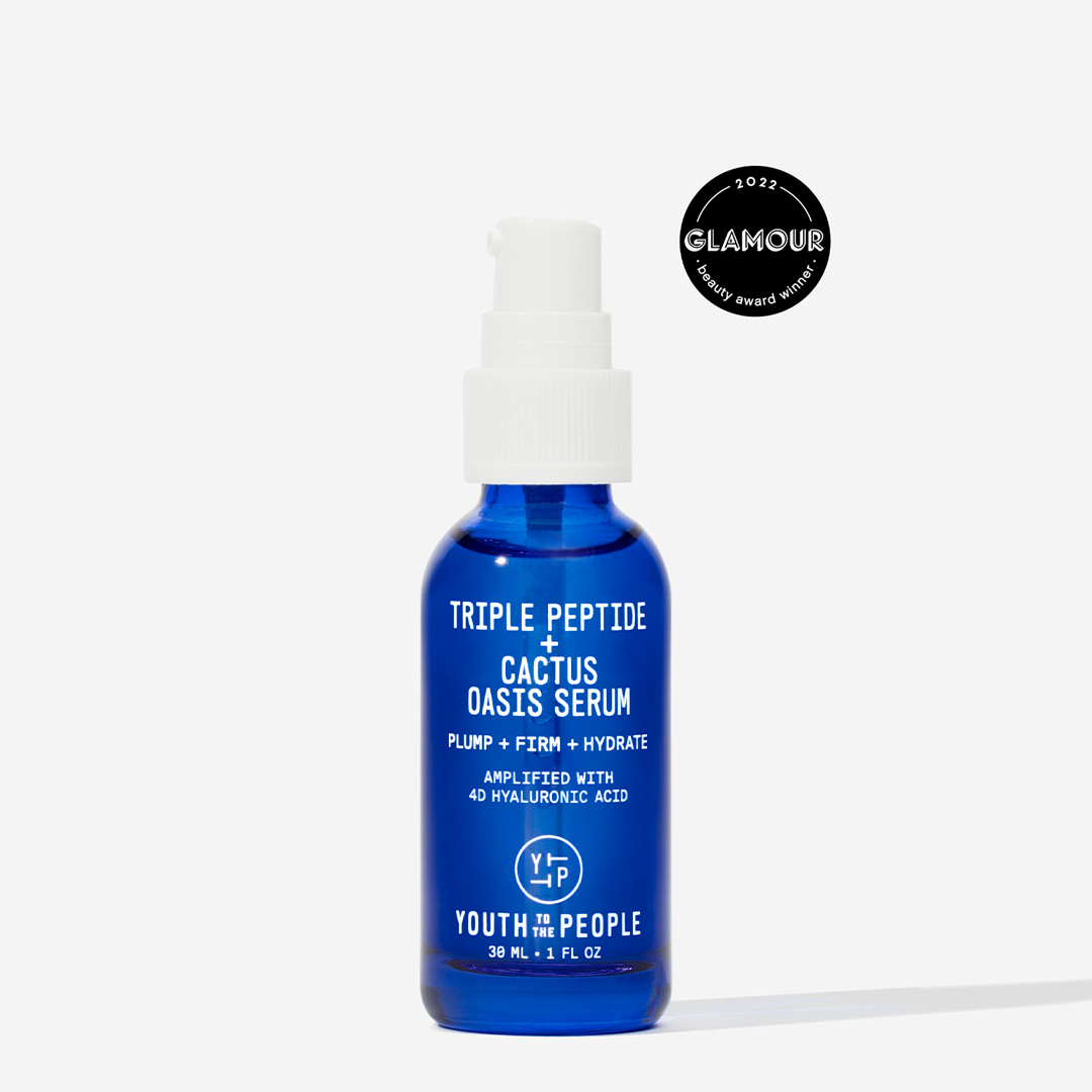 Triple Peptide + Cactus Oasis Hydrating Serum | Youth To The People