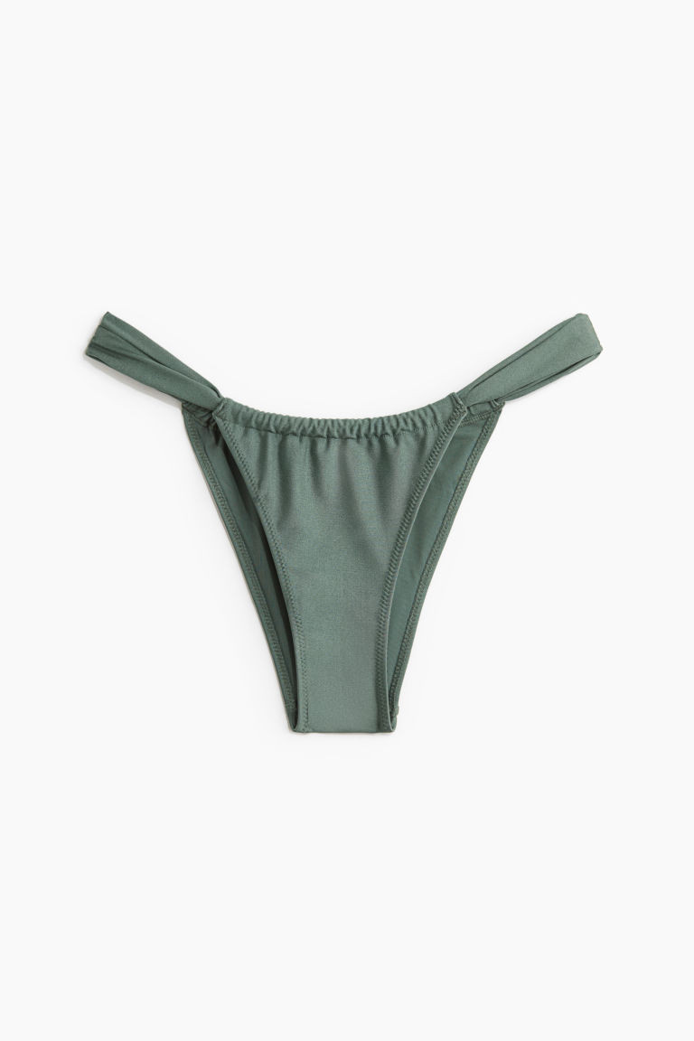 H & M - Cheeky Bikini Bottoms - Green | H&M (US + CA)