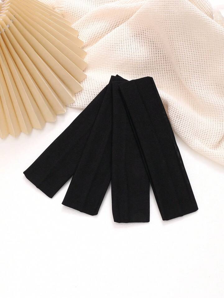4pcs 5cm Wide Women's Simple Headband. Non-Slip, Sweat-Absorbent Elastic Headband With Soft Fabric Material. Suitable As Yoga, Running, Fitness And Other Sports Hair Accessories. Casual | SHEIN