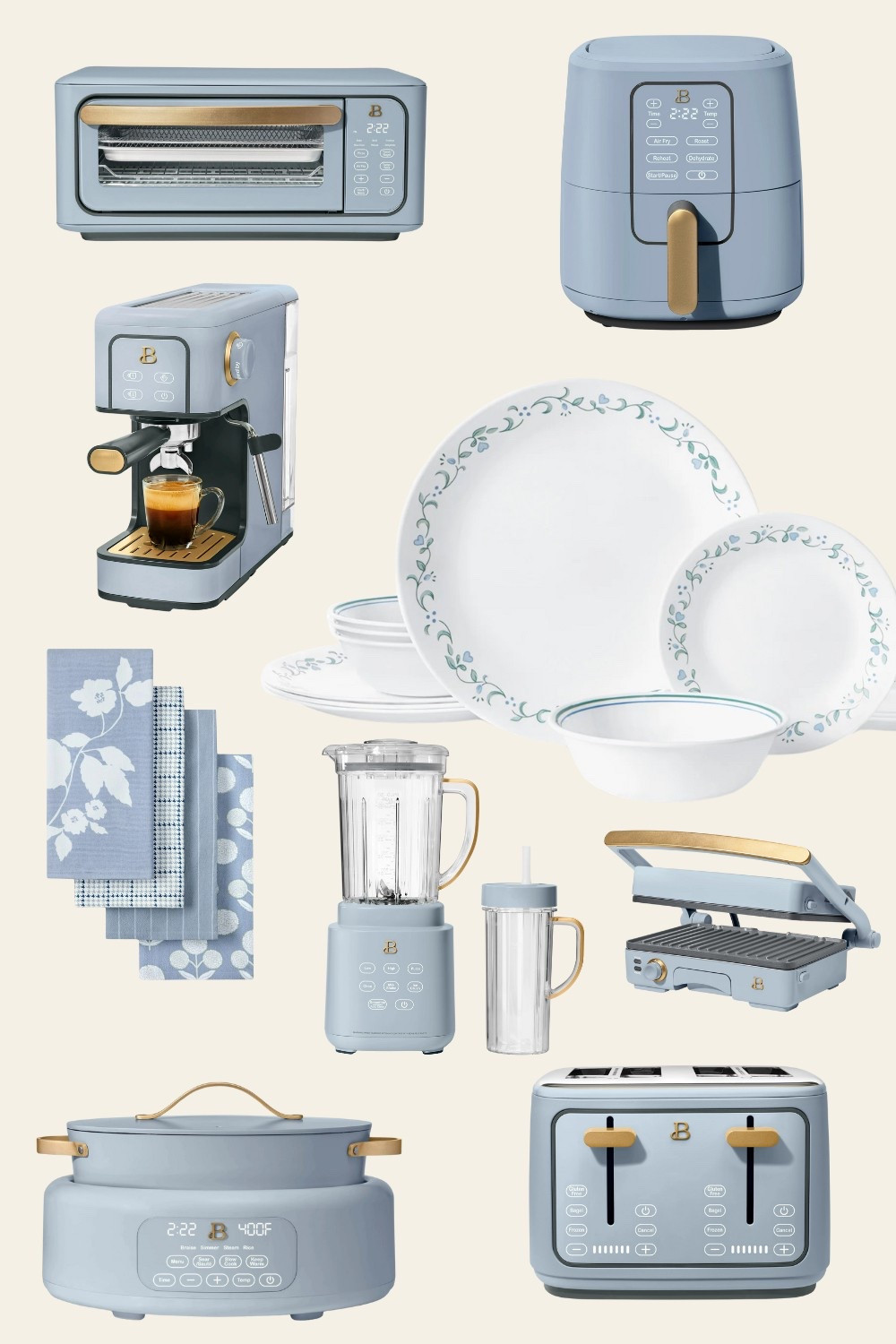 Cornflower Blue Kitchen Decor Inspo & Kitchen Appliances by Drew Barrymore at Walmart 

cornflower blue kitchen appliances, Drew Barrymore kitchen collection, Beautiful by Drew Barrymore, cornflower blue microwave, cornflower blue cookware, Walmart kitchen appliances, pastel blue kitchen decor, stylish kitchen essentials, cornflower blue kitchenware, blue kitchen aesthetic

#LTKHome