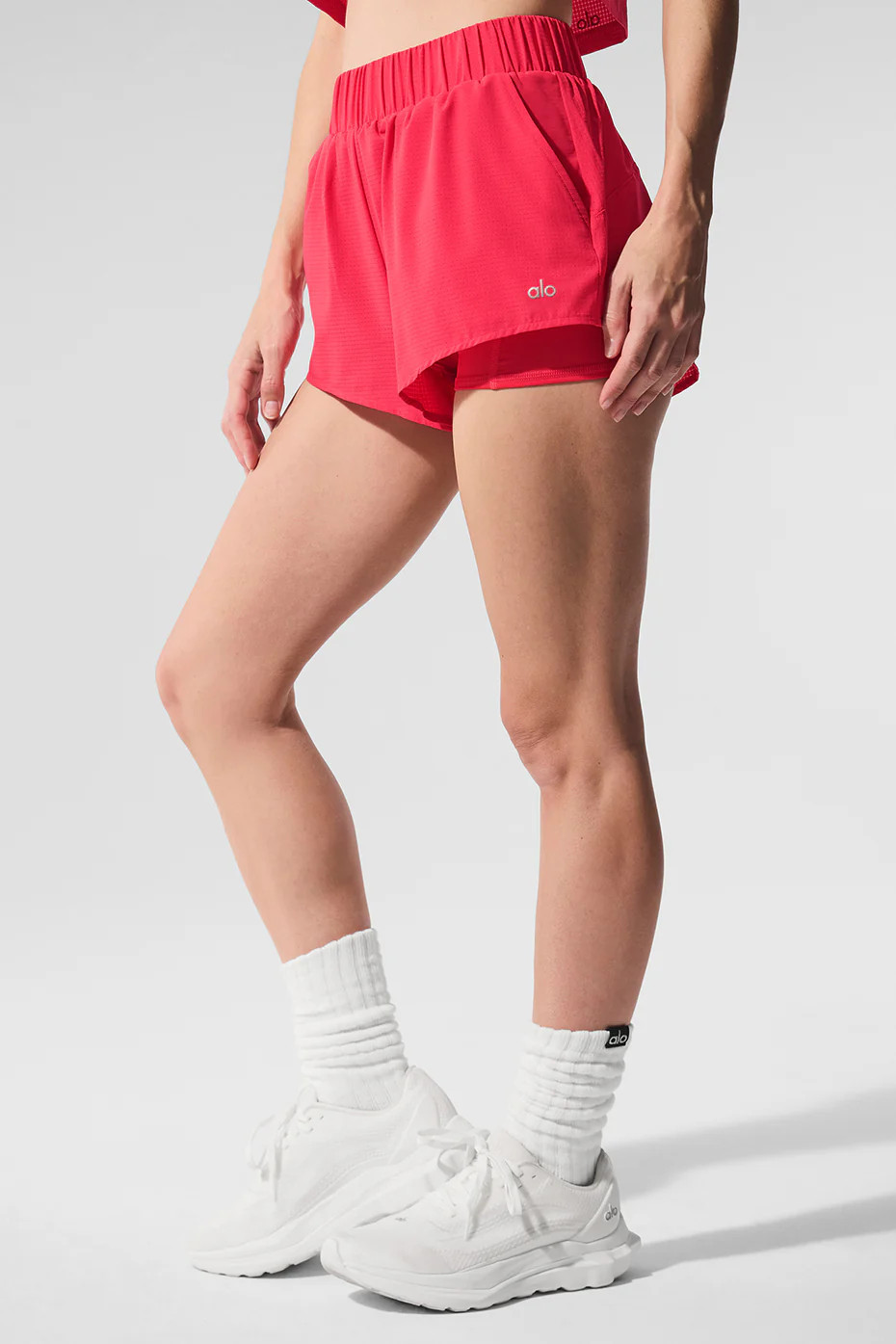 Alo Yoga� | Sport Star Short in Candy Red, Size: Small | Alo Yoga (US)