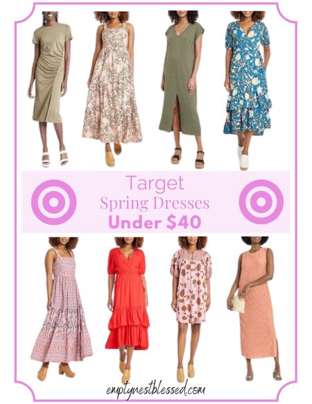 Spring has sprung and these dresses from Target are giving me all the feels🌸

They are all under $40 and an affordable way to add to your Spring wardrobe!


#LTKstyletip #LTKunder50 #LTKSeasonal