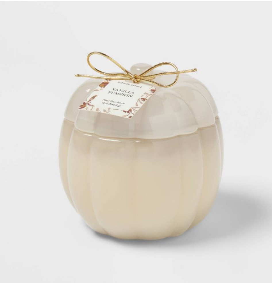 Vanilla pumpkin candle 
