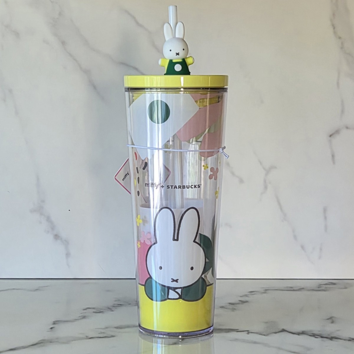 Starbucks x Miffy 24oz Cold Cup Tumbler 2026 Limited Edition Straw Topper NEW  | eBay | eBay US