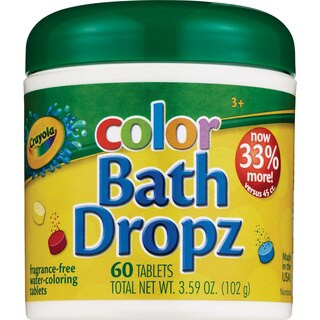 Crayola Color Bath Dropz, 60 Tablets | CVS Health