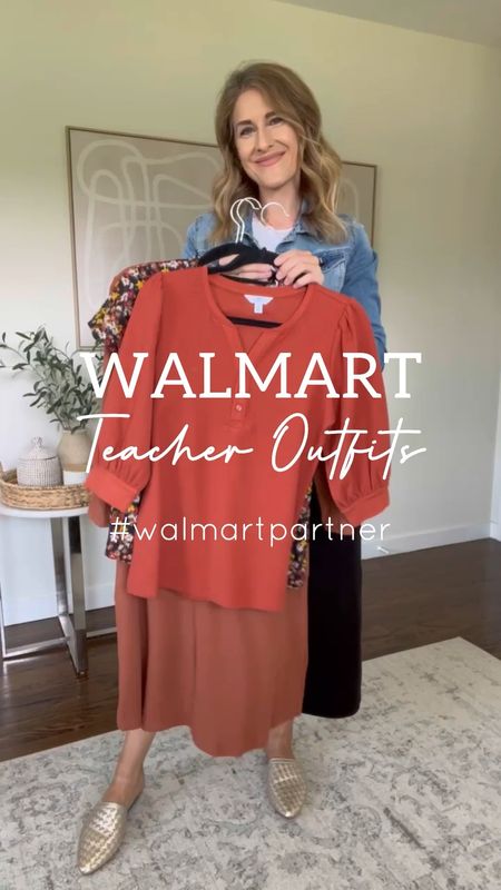 Affordable teacher outfits! Simple, classic, feminine. Pieces fit true to size, I’m in a small in each. #walmartfashion 

#LTKfindsunder50 #LTKfindsunder100 #LTKstyletip