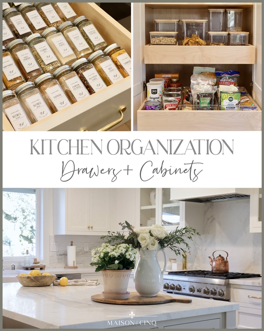 We’ve organized all the kitchen drawers and the pantry and it’s so much better!

Home decor, kitchen decor, kitchen organization, storage, bins, baskets 

#LTKHome