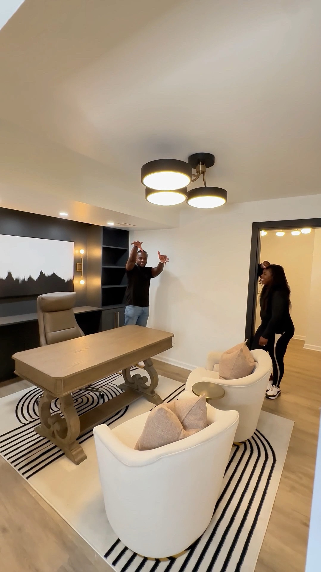 Can you believe it’s been a year since I designed this office for hubby?! This project is hands down one of my favorites in our home. I couldn’t have pulled it off without the amazing furniture from @wayfair.👌🏾 Over a year later and everything is still in great shape! I keep hinting hubby about switching offices so I can claim this space for myself 😂.  #wayfairpartner #wayfair

#LTKHome #LTKFallSale #LTKSaleAlert