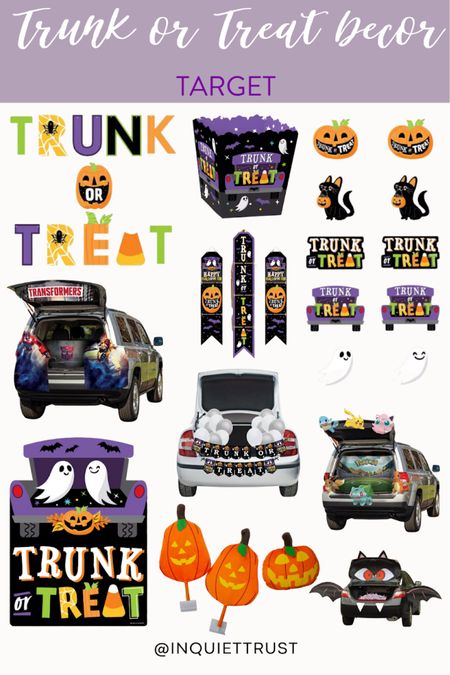 Turn your car into a really cool Halloween scene with these decor pieces!
#targetfinds #trunkortreat #funideas #halloweenprep

#LTKHalloween #LTKSeasonal #LTKstyletip