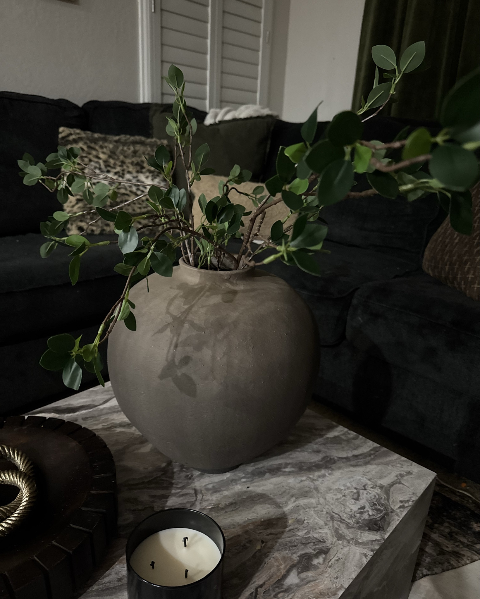 This matte brown vase is everything! It brings together all the earthy tones in my living room 

#LTKFindsUnder100 #LTKFindsUnder50 #LTKHome
