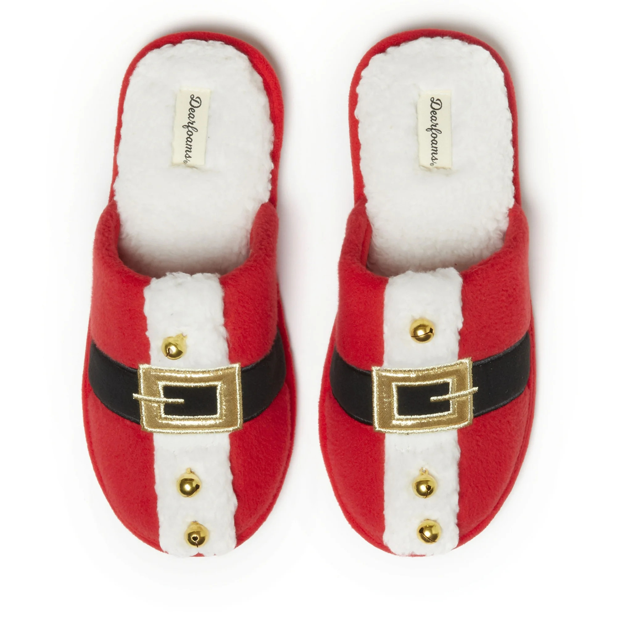 Dearfoams Unisex Novelty Holiday Christmas Scuff Slipper | Walmart (US)
