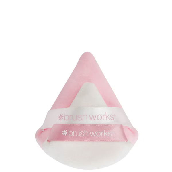 brushworks Triangle Powder Puff Duo | Look Fantastic (ROW)