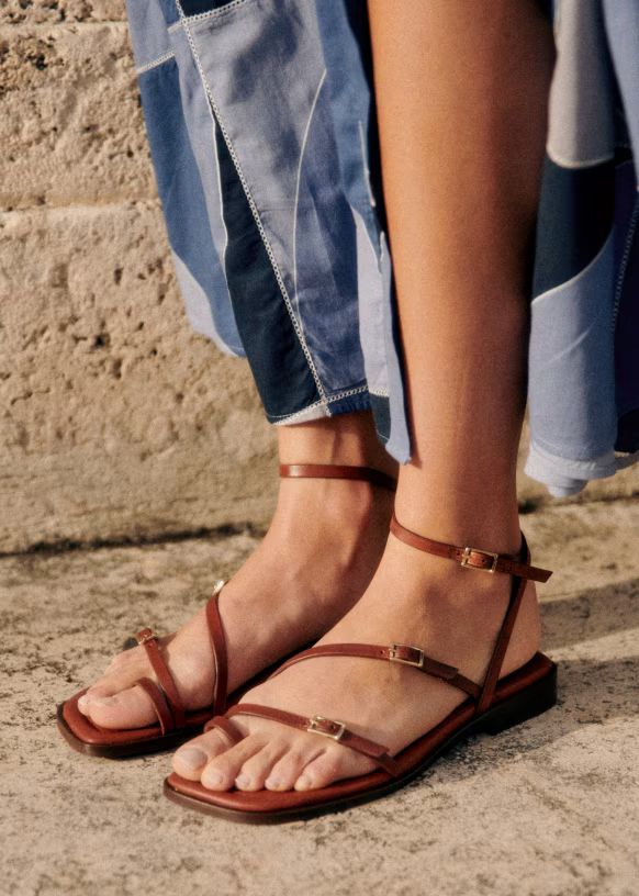 Amelia low sandals | Sezane Paris - US