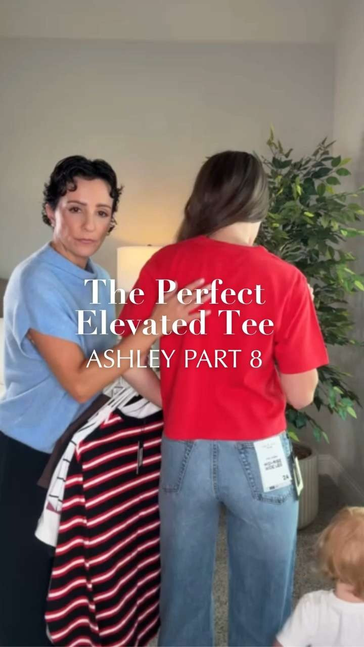 If you’ve been hunting for a good everyday tee — this one is such a win.
It has that subtle shaping, a soft high-quality feel, and a longer back hem that just lays so nicely. Think of it less like a basic tee and more like an investment top… the kind you can style with jeans, trousers, sweats, everything.

The color is gorgeous, the fabric is thick, and just don’t toss it in the dryer.
 

 #LTKgrwm #LTKootd #LTKmomlife