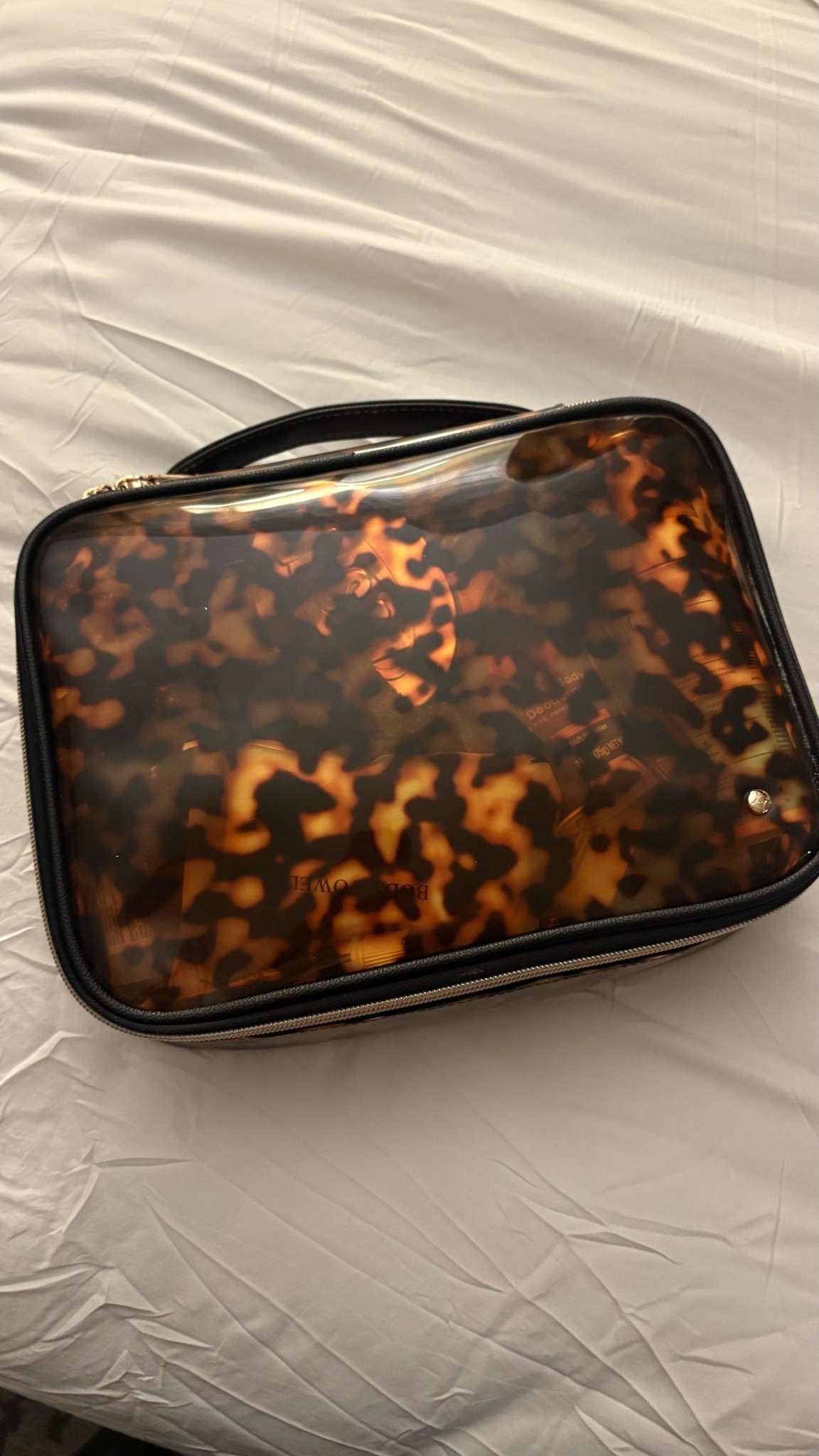My favorite travel makeup case! Fits so much, easy to wipe clean, and a good shape for your suitcase.

#LTKTravel #LTKselfcare #LTKSaleAlert