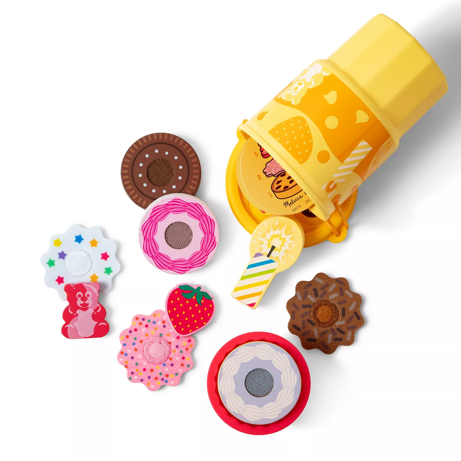 Melissa & Doug Play to Go Cake and Cookies Play Food Travel Toy in Cup with Fidget Toy Lid, Multi | Kohl's