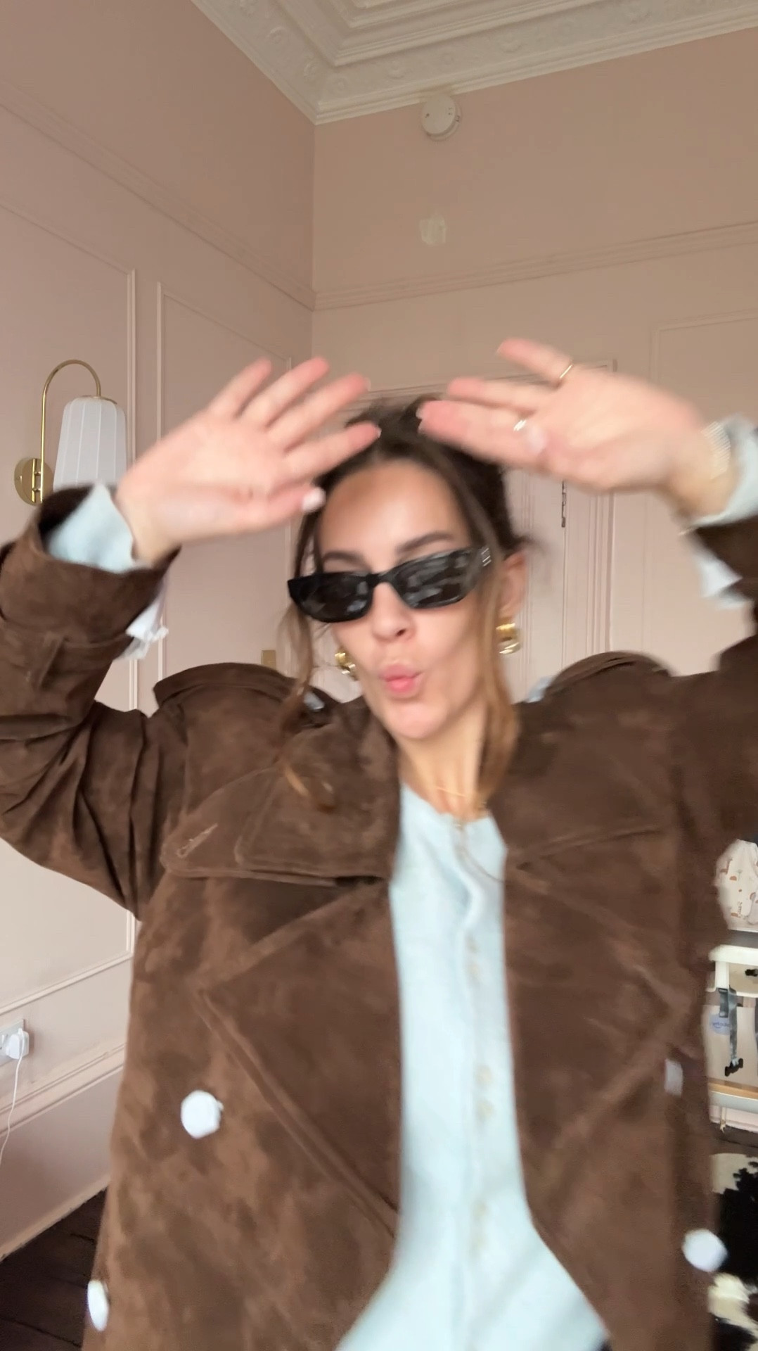 Suede trench link for those asking 

#LTKpetite #LTKuk #LTKluxury