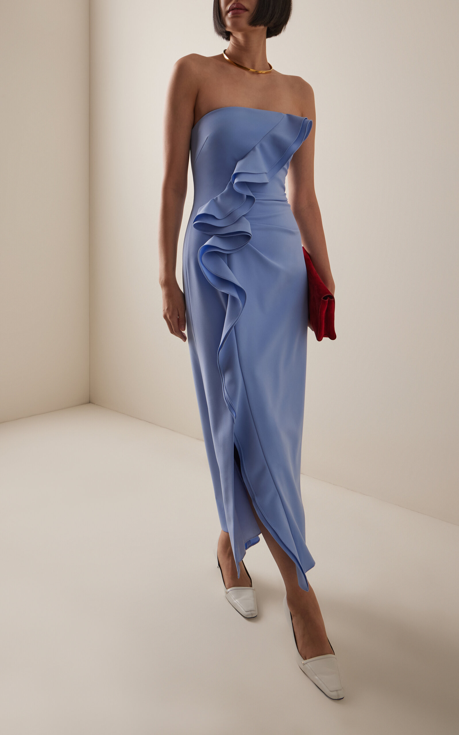 Poppy Stretch-Crepe Dress | Moda Operandi (Global)