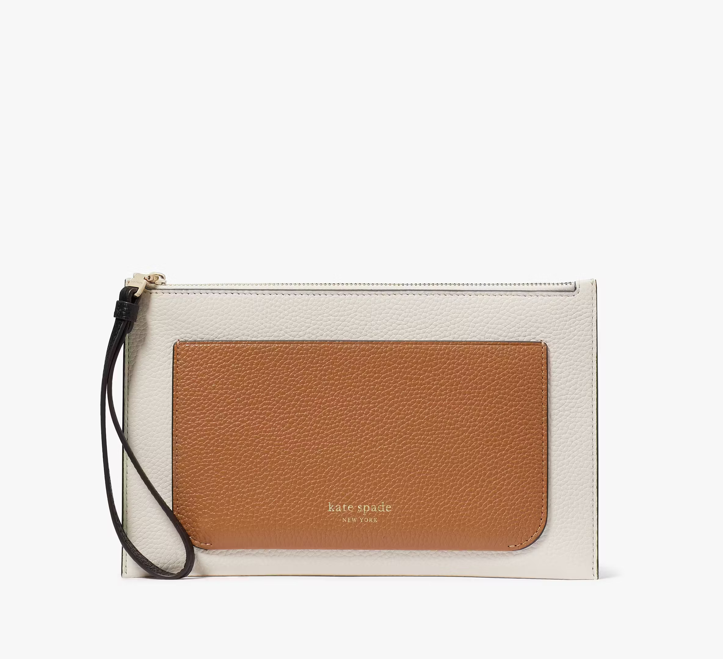 Kate Spade Ava Colorblocked Wristlet, Parchment | Kate Spade (US)