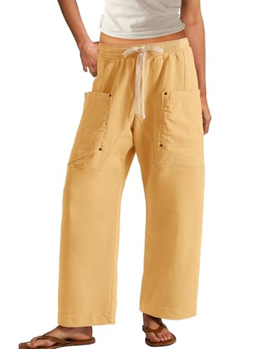 Panadila Women Wide Leg Pants Drawstring Barrel Sweatpants Baggy Cargo Pants Lounge Trousers with... | Amazon (US)