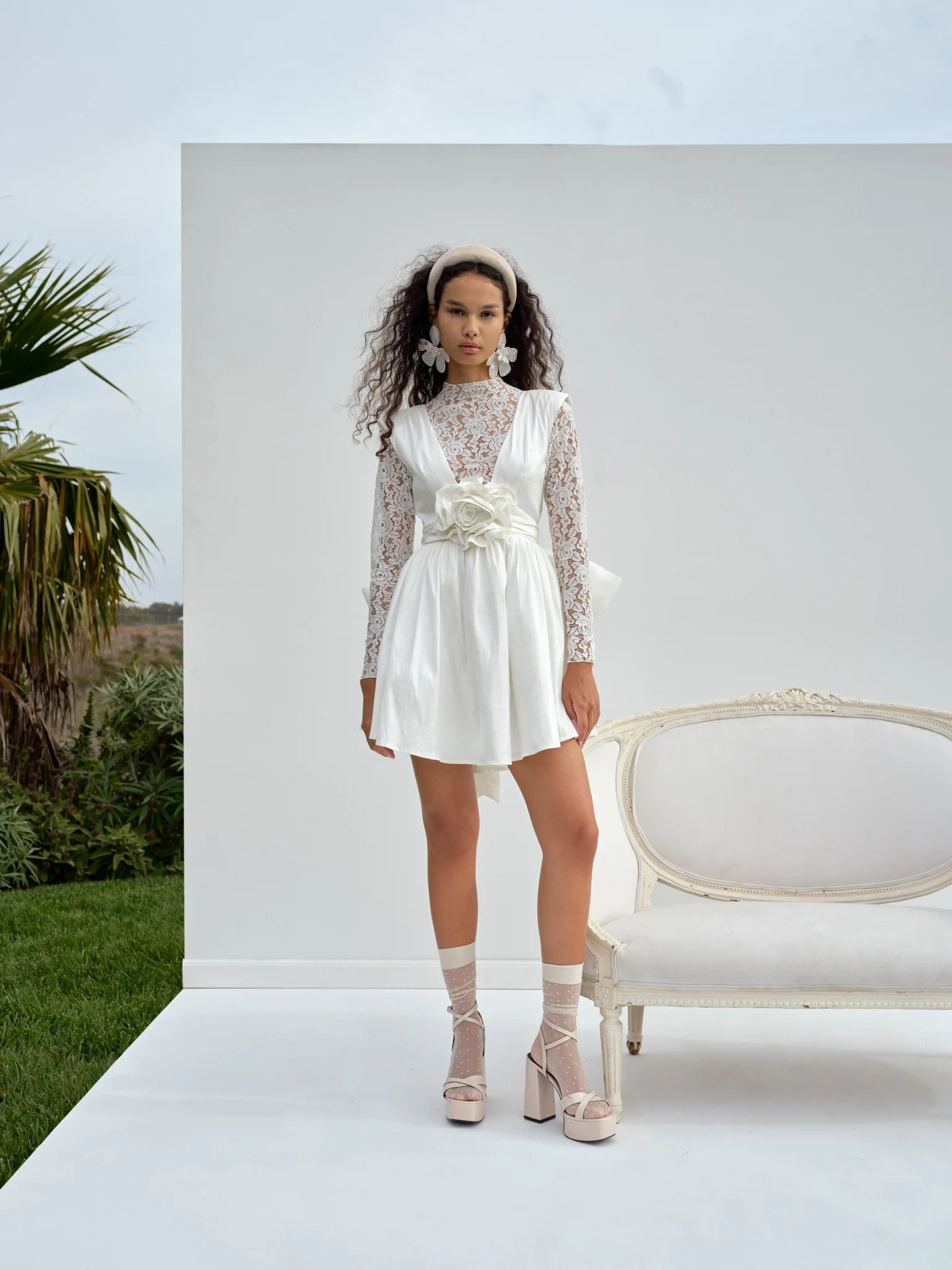 Rose Mini Dress | For Love & Lemons
